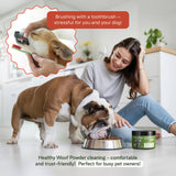 Dog Dental Cleaning Powder for Medium Dogs