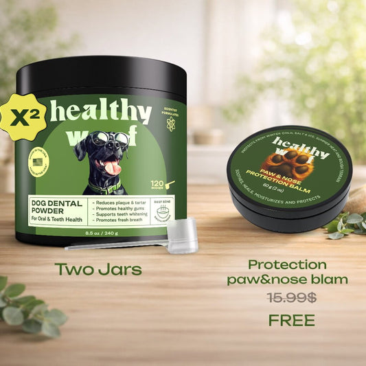 Dog Dental Cleaning Powder for Large Dogs